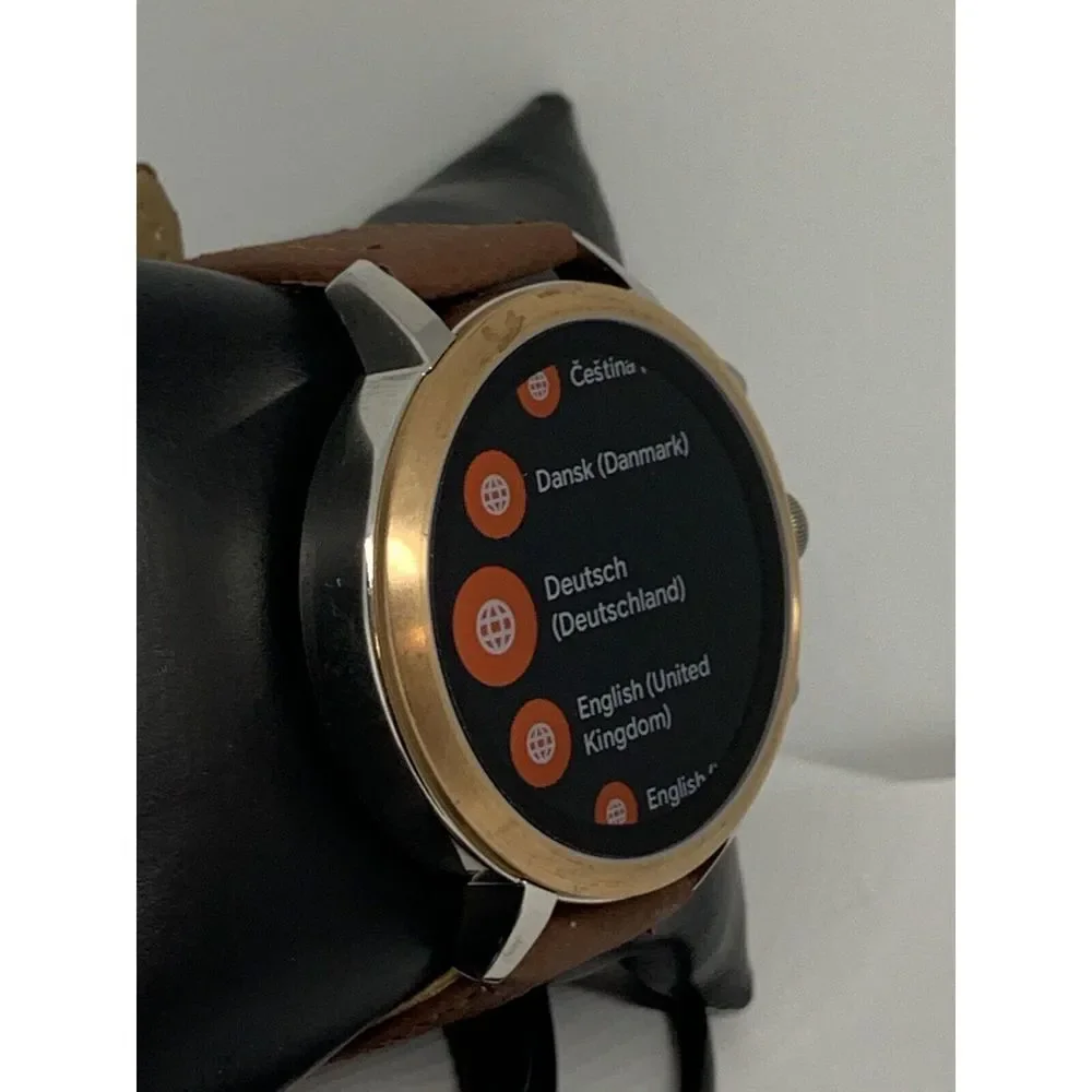 Fossil Gen 4 Authentic Digital Dial Smart Watch Custom Band FTW6016 NP21